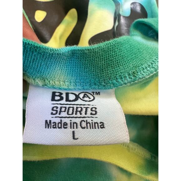 Oakland A's Jerry Garcia Grateful Dead Tie Dye T-shirt size large - Picture 3 of 9